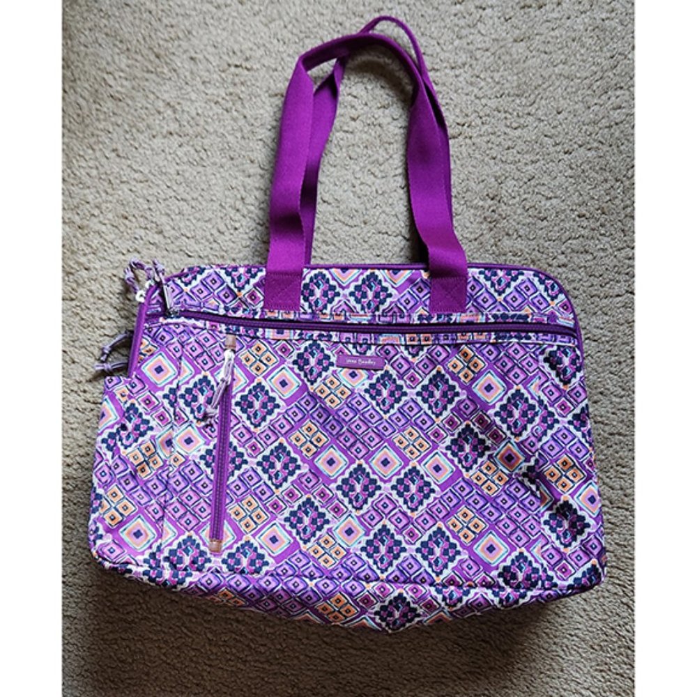 NWT Vera Bradley Lighten-Up Weekender Dream Diamonds